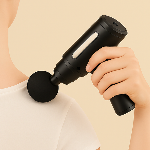 Mini Pistolet de Massage UltraSilencieu Noir