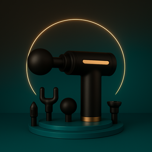 Mini Pistolet de Massage UltraSilencieu Noir