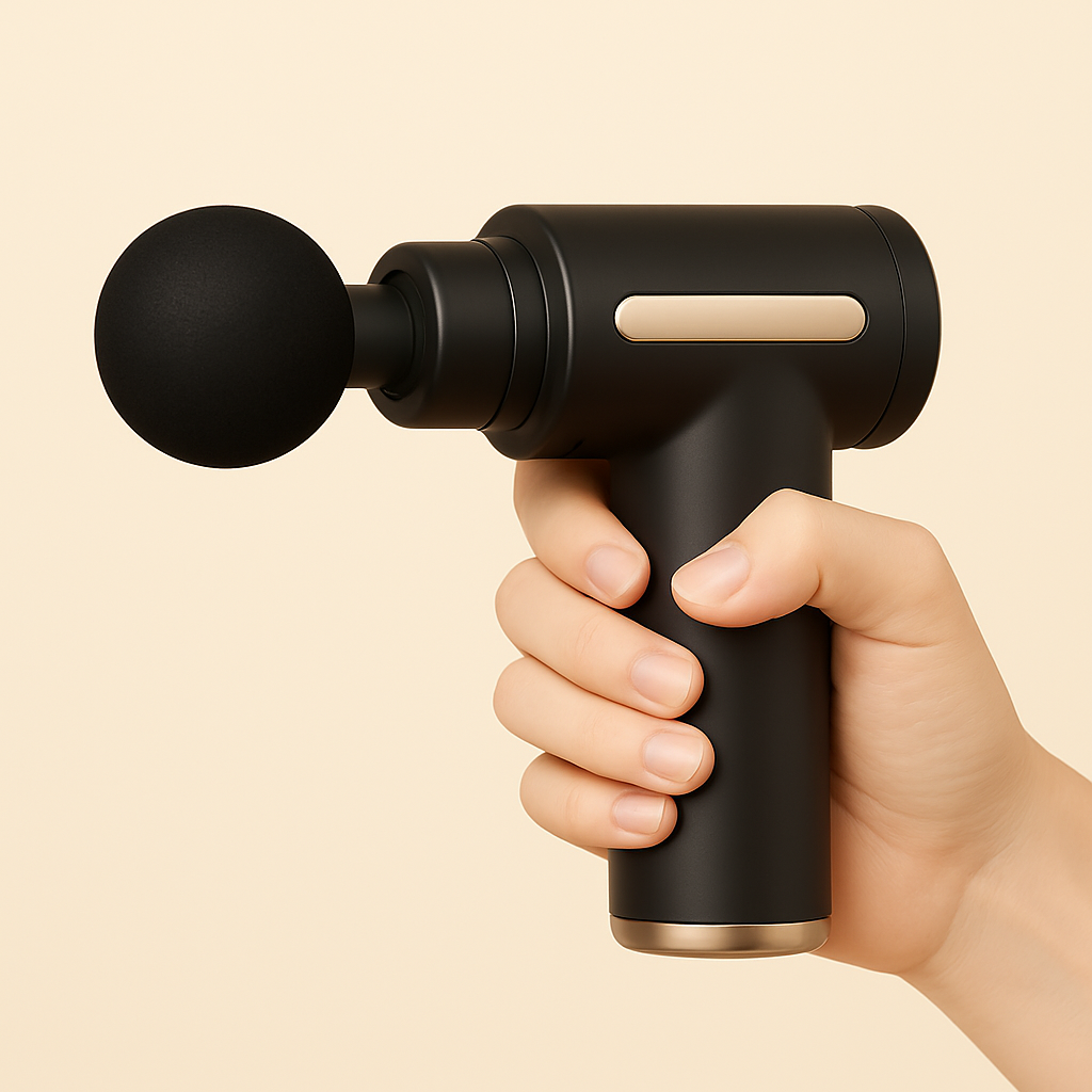 Mini Pistolet de Massage UltraSilencieu Noir