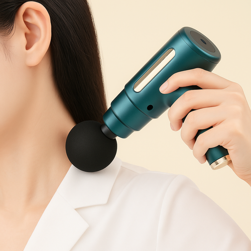 Mini Pistolet de Massage UltraSilencieux Vert