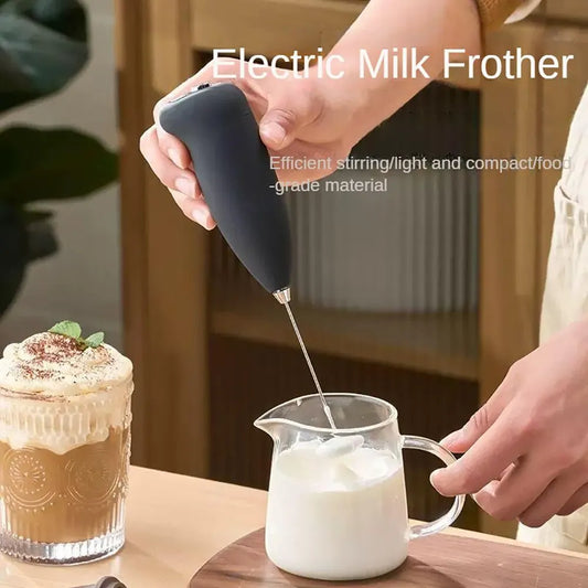 Mixeur à Lait Électrique Sans Fil – Mousseur Puissant et Compact